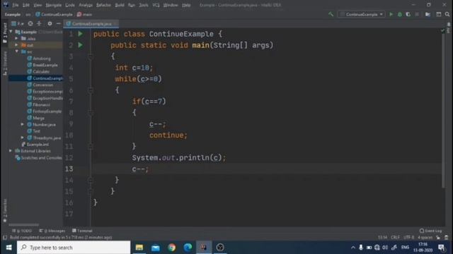 continue Statement in Java || Java Programming || Calicut University BSc CS/BCA syllabus. смотреть онлайн