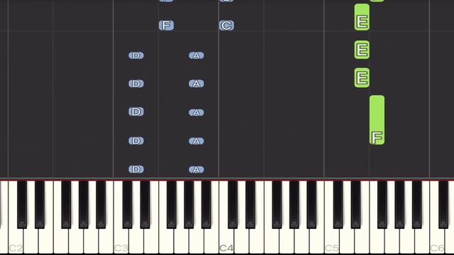 Three Days Grace - Over and Over Piano Tutorial | Medium смотреть онлайн