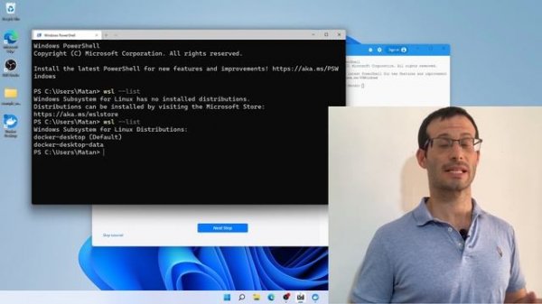 Docker installation on Windows 11