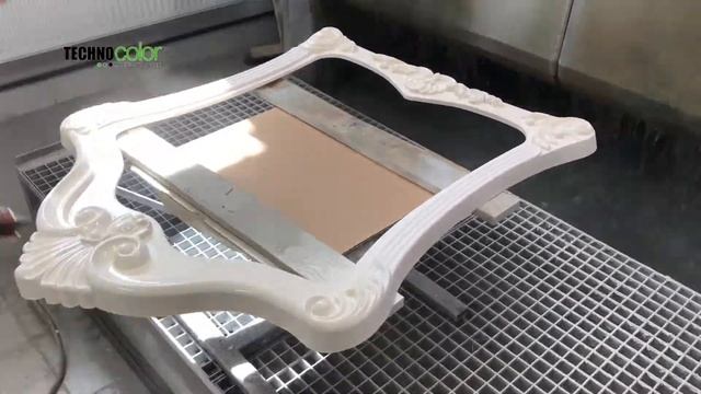 Окрашивание рамы для зеркала из ABS-пластика смотреть онлайн