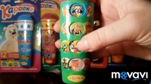 МИКРОФОН КАРАОКЕ "ЛЮБИМЫЕ ПЕСЕНКИ" (АЗБУКВАРИК)