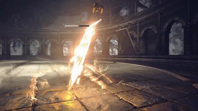 NieR:Automata (PC) - CEO Boss Fight (Very Hard) - Lv: 99, Bare Fists, No Pod, No Chips, No Damage смотреть онлайн