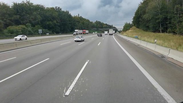 Mercedes Actros 1853 - Fahrt Waldshut nach Heilbronn - Leinfelden bis Dreieck Leonberg A8 смотреть онлайн