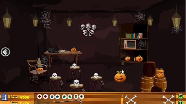 Devil halloween escape Walkthrough (N media) смотреть онлайн