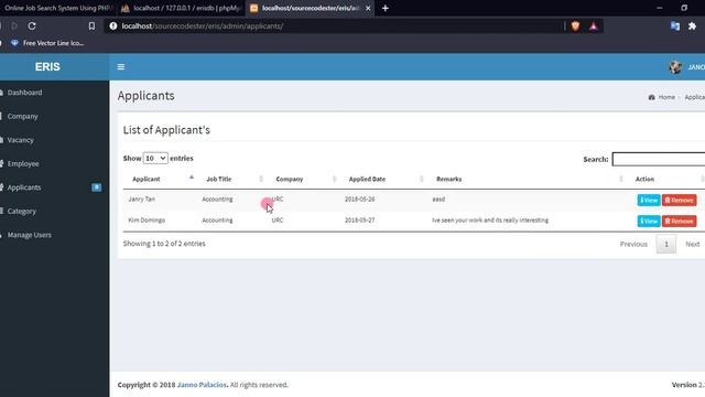 Online Job Search System Using PHP Demo смотреть онлайн