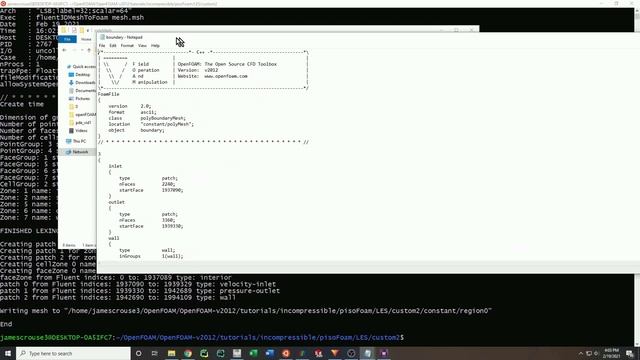 Complete OpenFOAM tutorial - from geometry creation to postprocessing смотреть онлайн