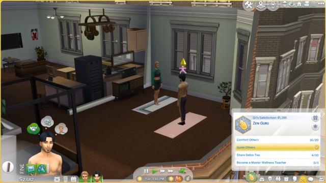 The Sims 4 Spa Day Zen Guru смотреть онлайн