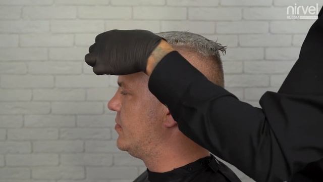 Камуфлирование мужской седины Nirvel Homme смотреть онлайн
