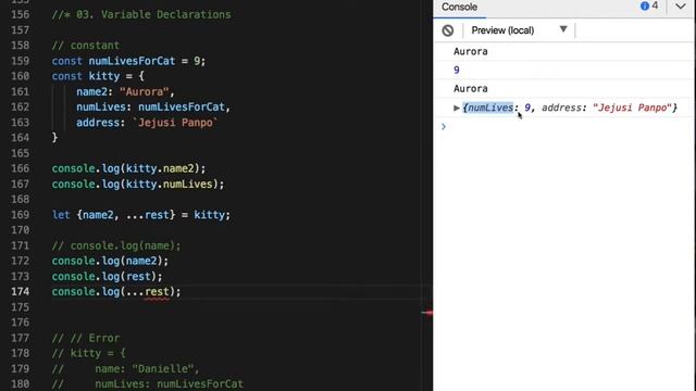 TypeScript 05 - Variable Declarations смотреть онлайн