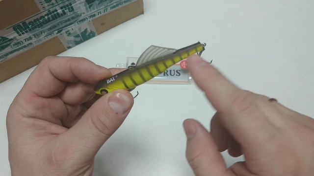 Видеообзор раттлина BAT Sau-Rus по заказу Fmagazin