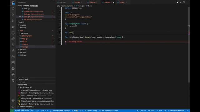 Live Coding - Golang - Basic Webservice