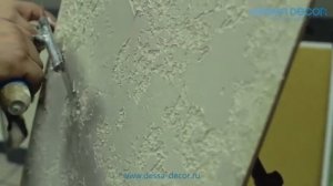 Нанесение декоративной штукатурки 'Травертино' (Dessa decor)