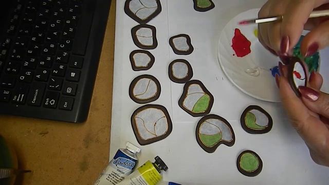 Колье-бусы из кожи. Мастер класс. DIY смотреть онлайн