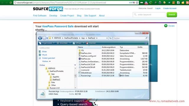 KeePass Portable: установка & русификация смотреть онлайн
