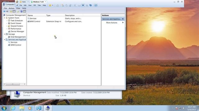 Windows 7 Using Computer Management смотреть онлайн