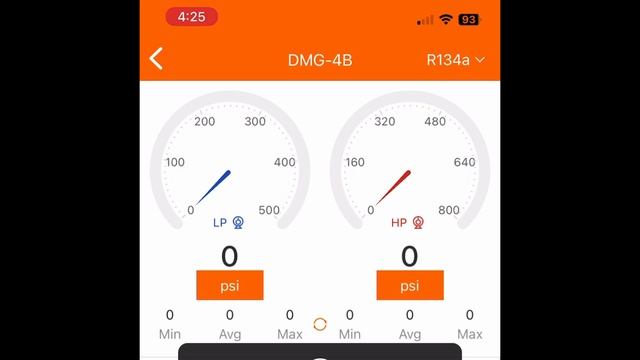 Elitech DMG-4B Manifold Gauge
