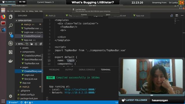 What's Bugging LilBlister #2 | BetaMe, Episode 1: Working on the Frontend [Vue.js] смотреть онлайн