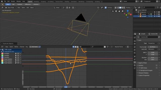 Blender 2.8 3D (warp) stabilization tutorial смотреть онлайн