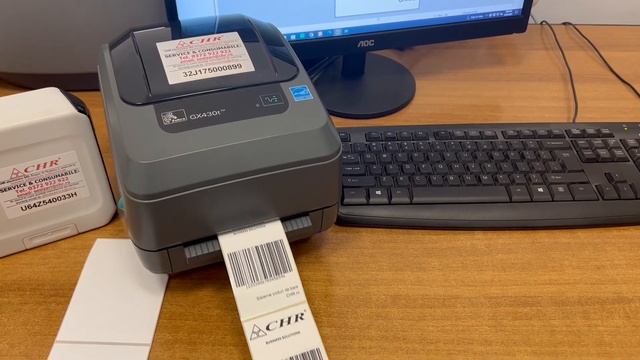 Imprimanta de etichete autoadezive Zebra GX430T смотреть онлайн