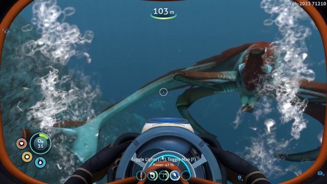 Subnautica: Scanning The Reaper Leviathan On Dry Land