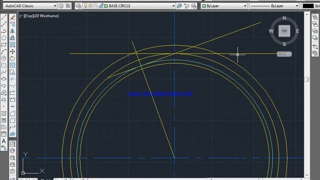 How to draw the involute teeth profile of spur gear in pressure angle method смотреть онлайн