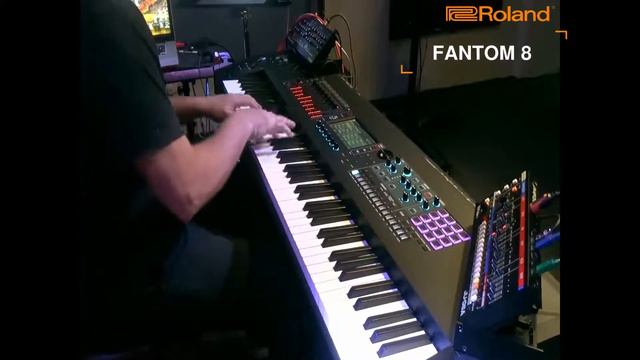 Roland FANTOM 8 Play Through By Scott Tibbs