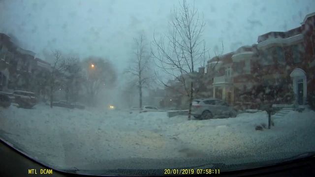 Toyo Observe GSi-5 Winter Tires Vs Montreal Snowstorm