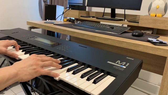 KORG M1 custom patches, trying out randomly смотреть онлайн