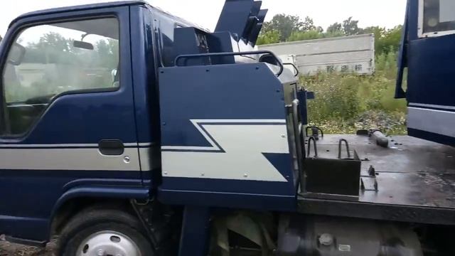 Автоэкскаватор Исузу Эльф смотреть онлайн