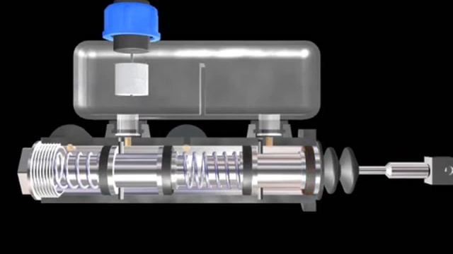 Главный тормозной цилиндр, принцип работы и устройство