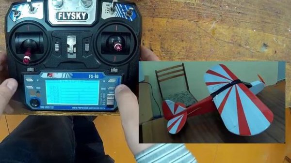 Моделист-конструктор. Настройка FlySky FS i6 c Piper J3 | ALNADO