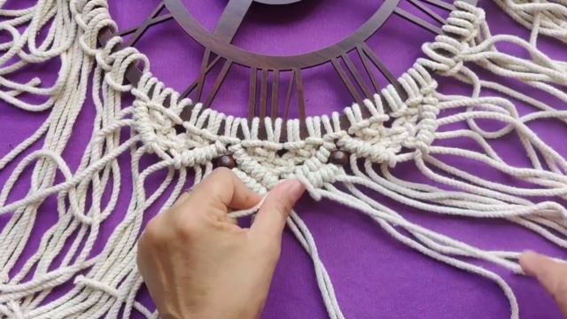 DIY Easy and Beautiful Macrame Wall Clock|Macrame Tutorial смотреть онлайн