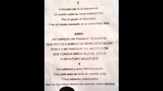 HIMNO UEE ROMULO BETANCOURT смотреть онлайн