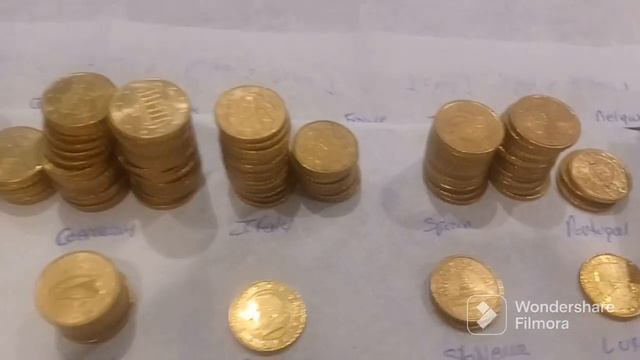 World Coin Wednesday - Sorting 30 lbs of world coins part 4. Euro Cents смотреть онлайн