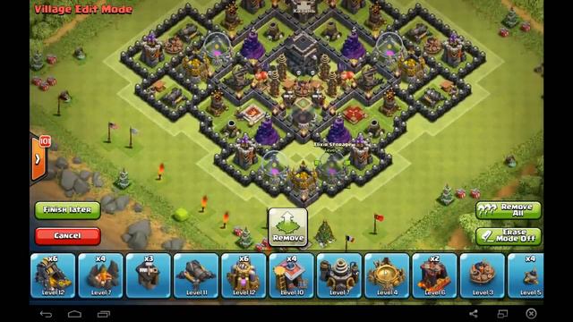 Clash Of Clans -Town Hall 9 Trolling Base [Speed Build!] смотреть онлайн