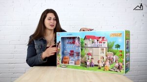 Кукольный домик зайчиков Happy Family