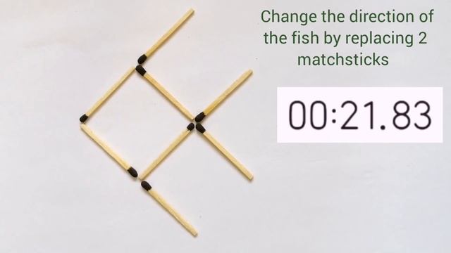 Change The Equation Of The Fish By Replacing 2 Matchsticks | Matchstick Puzzle | Matchstick Magic смотреть онлайн