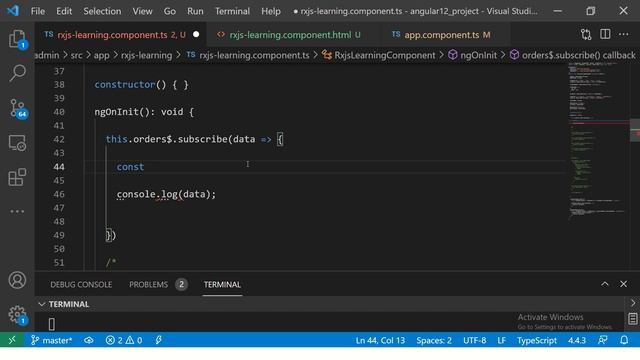 RxJS Tutorial For Beginners #9 - Interval Operator Tutorial | Angular RxJS Tutorials смотреть онлайн