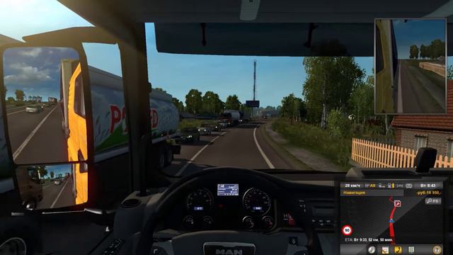 ETS2\Суровая Россия R 18 смотреть онлайн