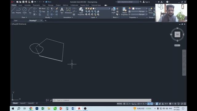 Lecture 11 | AutoCAD | Boundary | Region | Text | Taj Institute | Urdu | Hindi смотреть онлайн