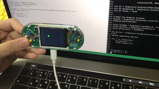 WiFiBoy OK:D51 Arcade with Circuit Python смотреть онлайн