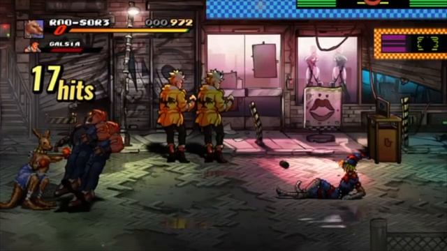 HOW TO UNLOCK ROO IN STREETS OF RAGE 4 DLC! PS4 Cheat Code SOR4 New Character Kangaroo Walkthrough смотреть онлайн