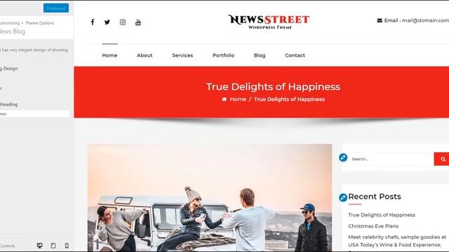 How To Setup NewsStreet Free WordPress Theme смотреть онлайн