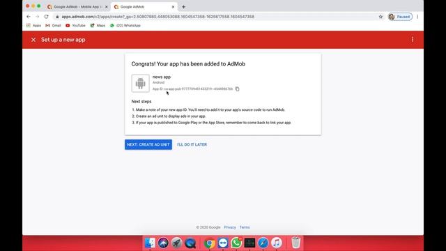 Application के लिए Ad Unit कैसै create करे???|| How to create an Ad Unit for Application? || Ad Uni смотреть онлайн