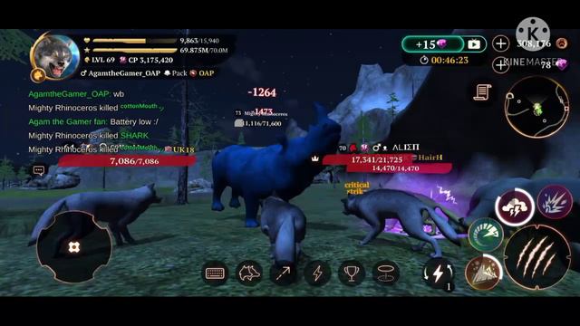 The Wolf Game - Level up to 70!! смотреть онлайн
