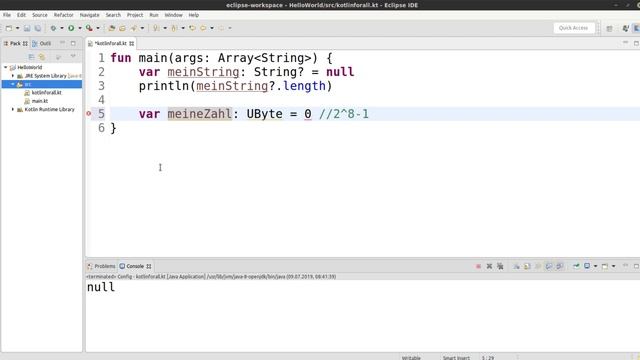 Kotlin für alle Tutorial #20 - Unsigned Typen смотреть онлайн