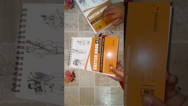 My new drawing material a5size sketch books under 200 #viral #trending #drawing #ansharts #video смотреть онлайн
