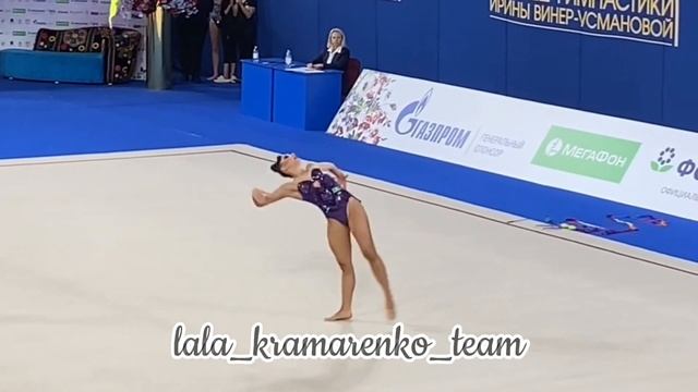 Выступление Лалы Крамаренко с лентой МНОГОБОРЬЕ// Финал Кубка Сильнейших 2023 смотреть онлайн