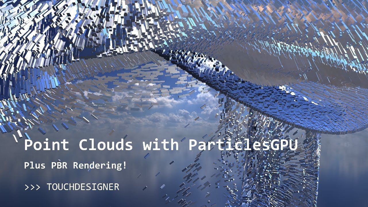 Point Clouds with ParticlesGPU and PBR Rendering! смотреть онлайн