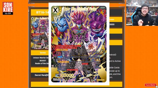 ESTAS SON LAS PROXIMAS TRES SECRETAS DE DRAGON BALL SUPER CARD GAME - REALM OF GODS - BT16